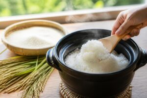 新米のおかゆの作り方は？基本のレシピと水加減を紹介？