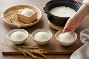 ブランド米の粘りを比較すると銘柄ごとにどう違う？